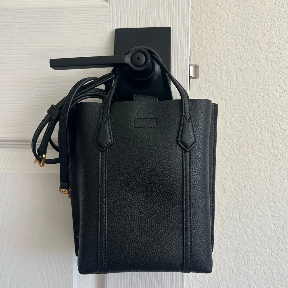 Tory Burch Mini Perry Leather Tote Bag - Picture 2 of 16